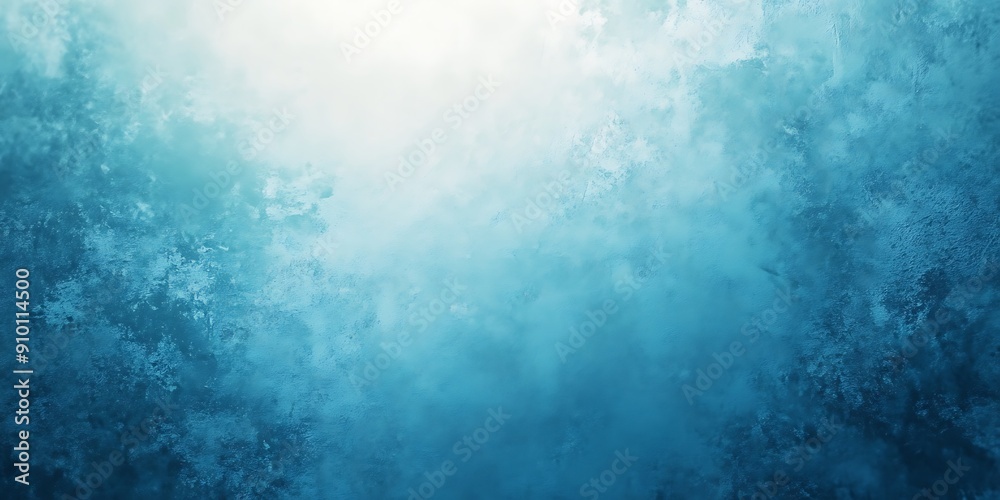 Fototapeta premium blue sea sky , color gradient rough abstract background shine bright light and glow template empty space