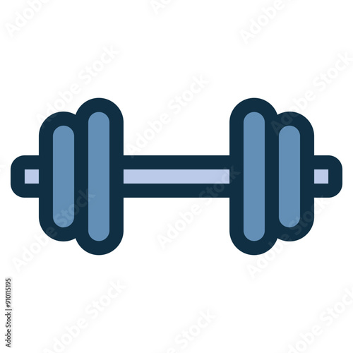 dumbbell gym equipment icon