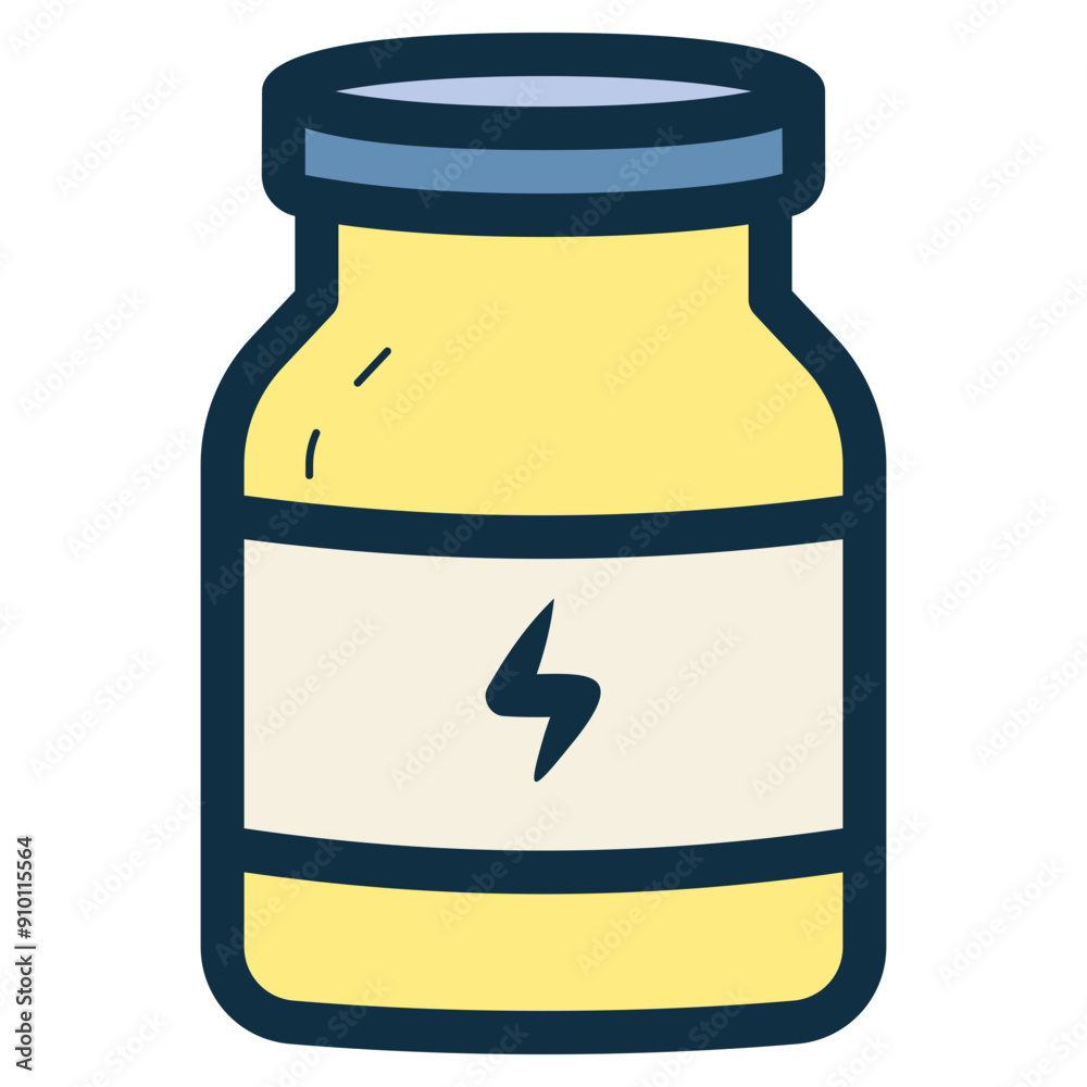 protein shake drink icon