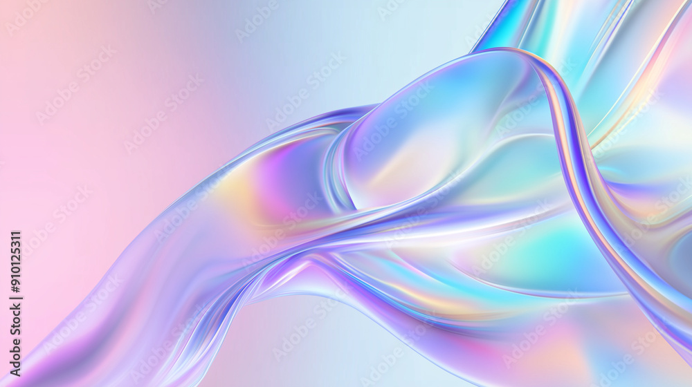 Abstract glass shape 3d render
Abstract glass shape 3d render