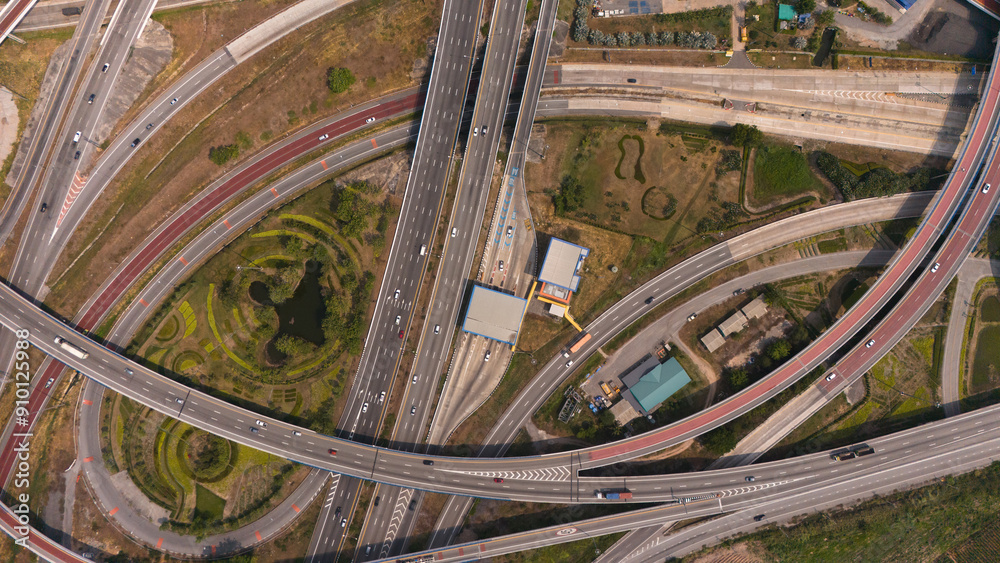 Aerial photography bird eye-view of road landscape Aerial photography bird eye-view of road landscape
