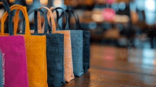 Colorful Handbags Displayed in a Retail Store During Daylight