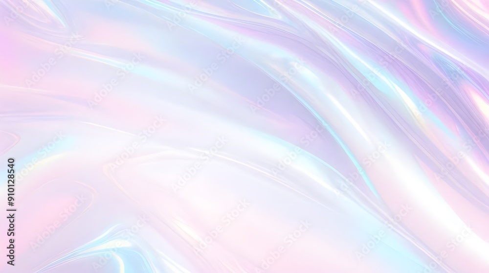 Holographic background seamless trendy iridescent light foil texture. Soft holographic pastel unicorn marble background pattern. Modern pearlescent blurry abstract swirl illustration.
Holographic background seamless trendy iridescent light foil texture. Soft holographic pastel unicorn marble background pattern. Modern pearlescent blurry abstract swirl illustration.