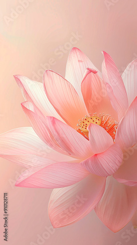 A close-up of pink lotus flowers