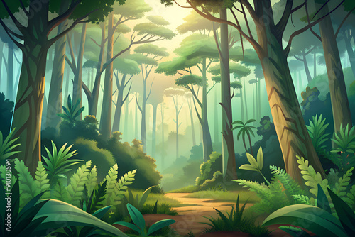 tropical jungle