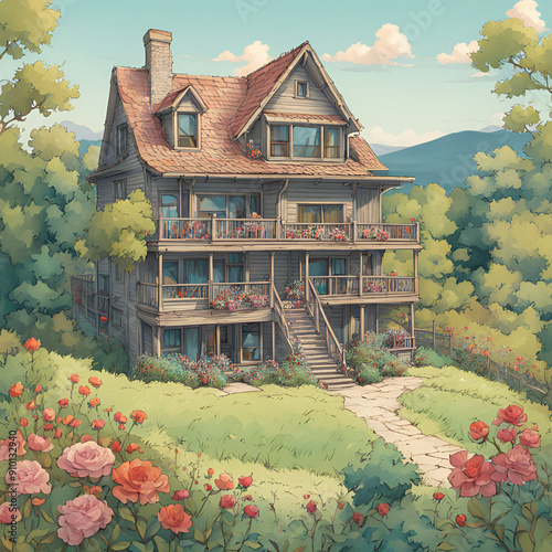 house in the woods