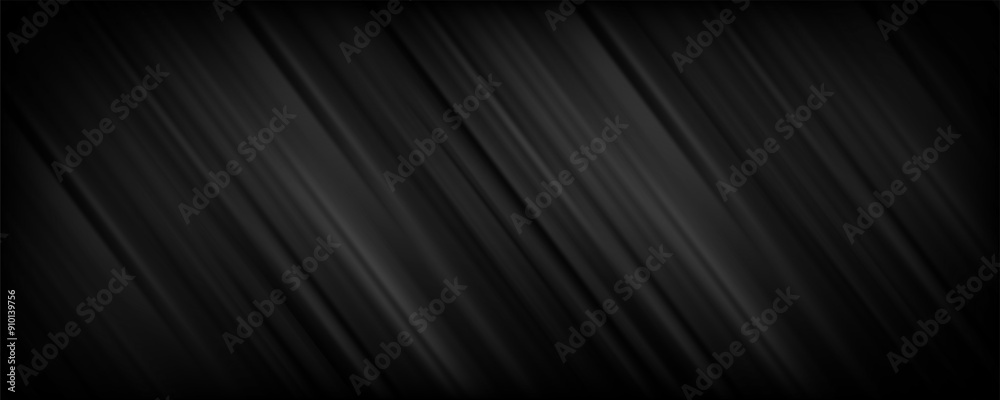 Obraz premium abstract black and silver are light gray with white the gradient is the surface with templates metal texture soft lines tech diagonal background black dark sleek clean modern.