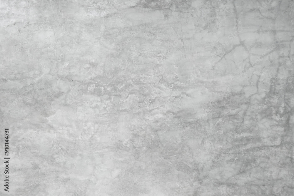 Texture of gray decorative plaster or concrete with crack. Abstract background for design. Cement wall texture. Loft style.