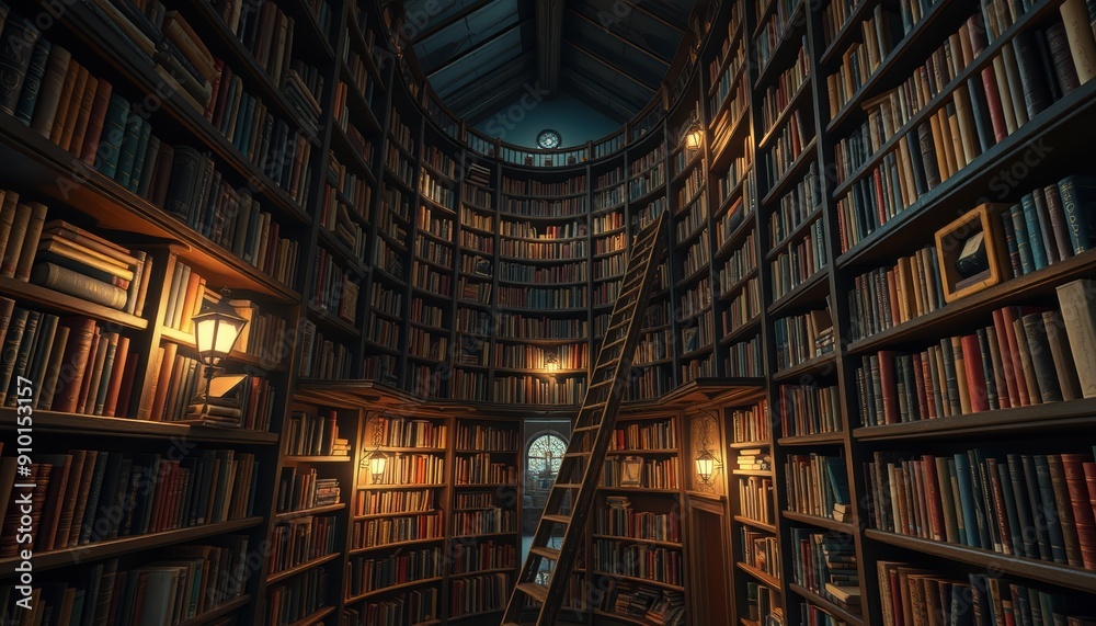 the world of books, The Enchanted Library - A Photographer's Dream the world of books, The Enchanted Library - A Photographer's Dream
