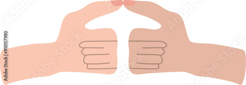 Hand Friendship Illustration