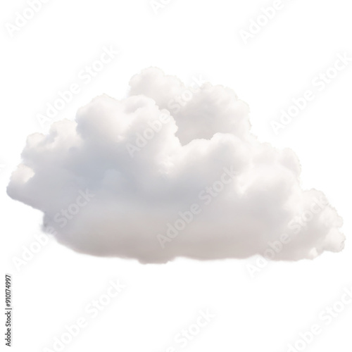 White fog, smoke, steam, cloud isolated on transparent background, PNG format