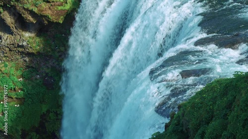 Grande cascade d'Islande Skógafoss