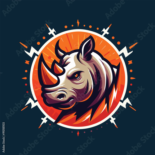 Animal With Effects Logo Design photo