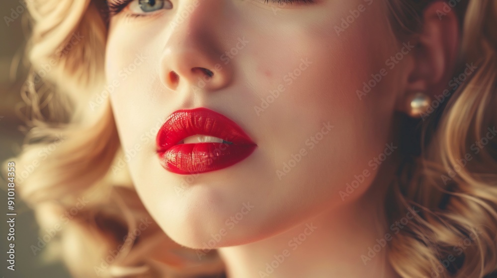 Beautiful woman with glamorous makeup Beautiful woman with glamorous makeup
