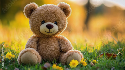 Teddy Bear Day. a plush toy. A toy bear