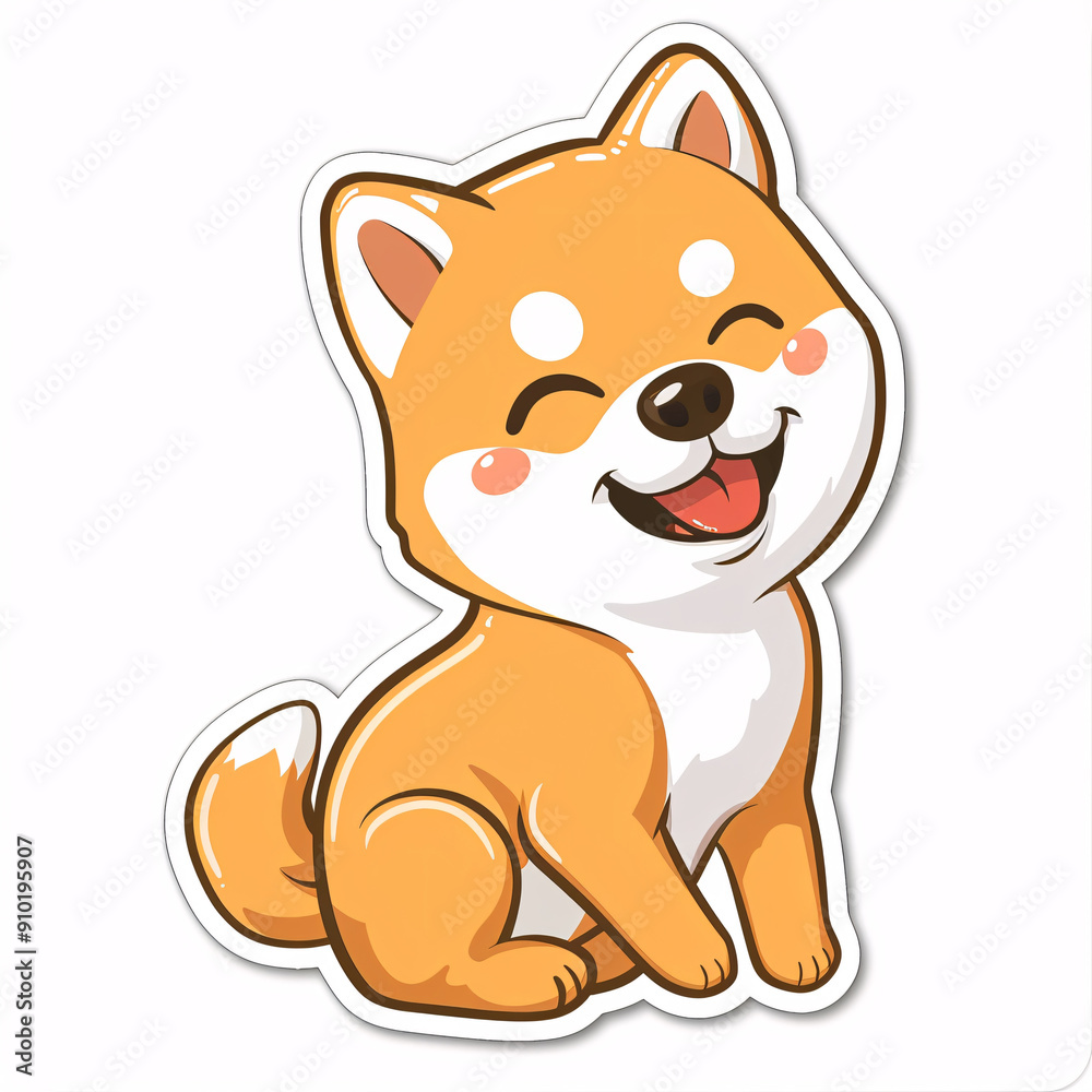 Adorable Cartoon Shiba Inu Puppy Dog Smiling With Happy Expression, Adorable Cartoon Shiba Inu Puppy Dog Smiling With Happy Expres Adorable Cartoon Shiba Inu Puppy Dog Smiling With Happy Expression, Adorable Cartoon Shiba Inu Puppy Dog Smiling With Happy Expres