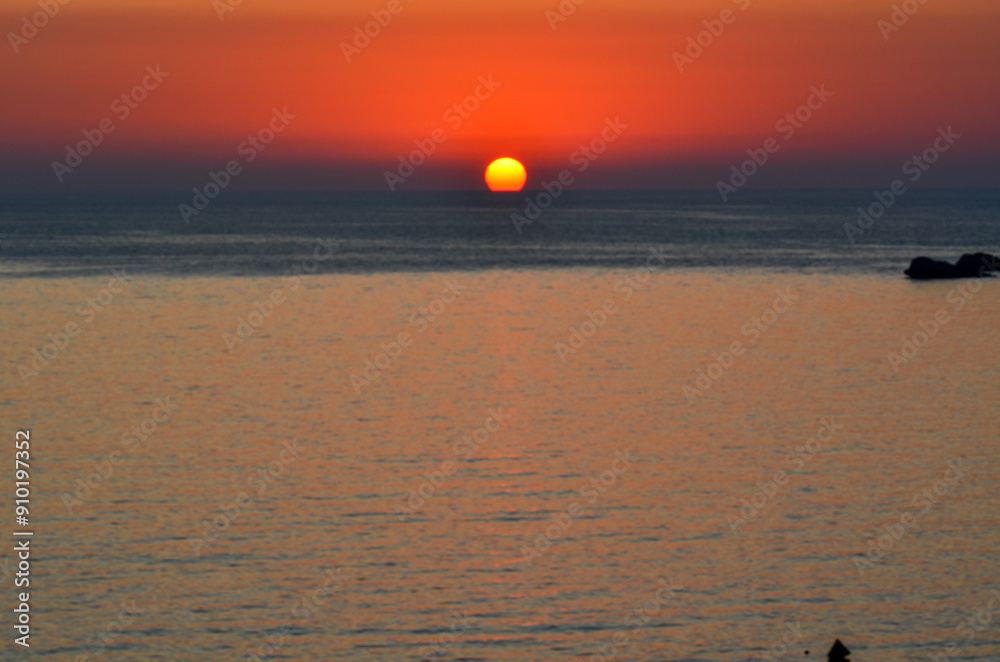 Obraz premium Sunset on the sea