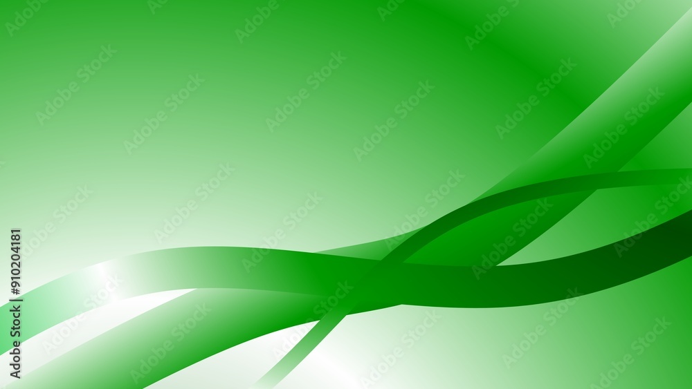 Obraz premium abstract gradient green background with lines