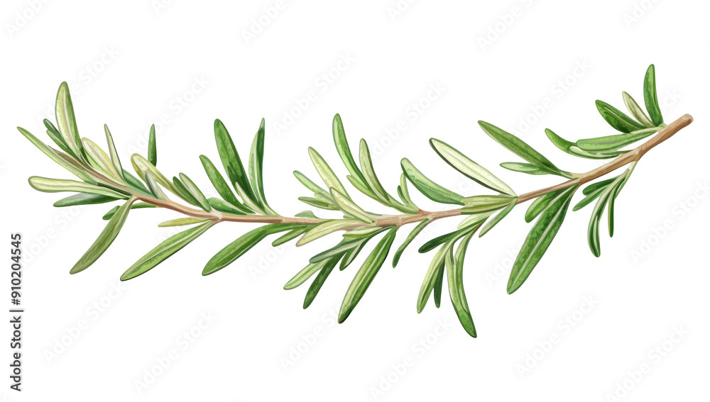 rosemary branch isolated on white or transparent rosemary branch isolated on white or transparent