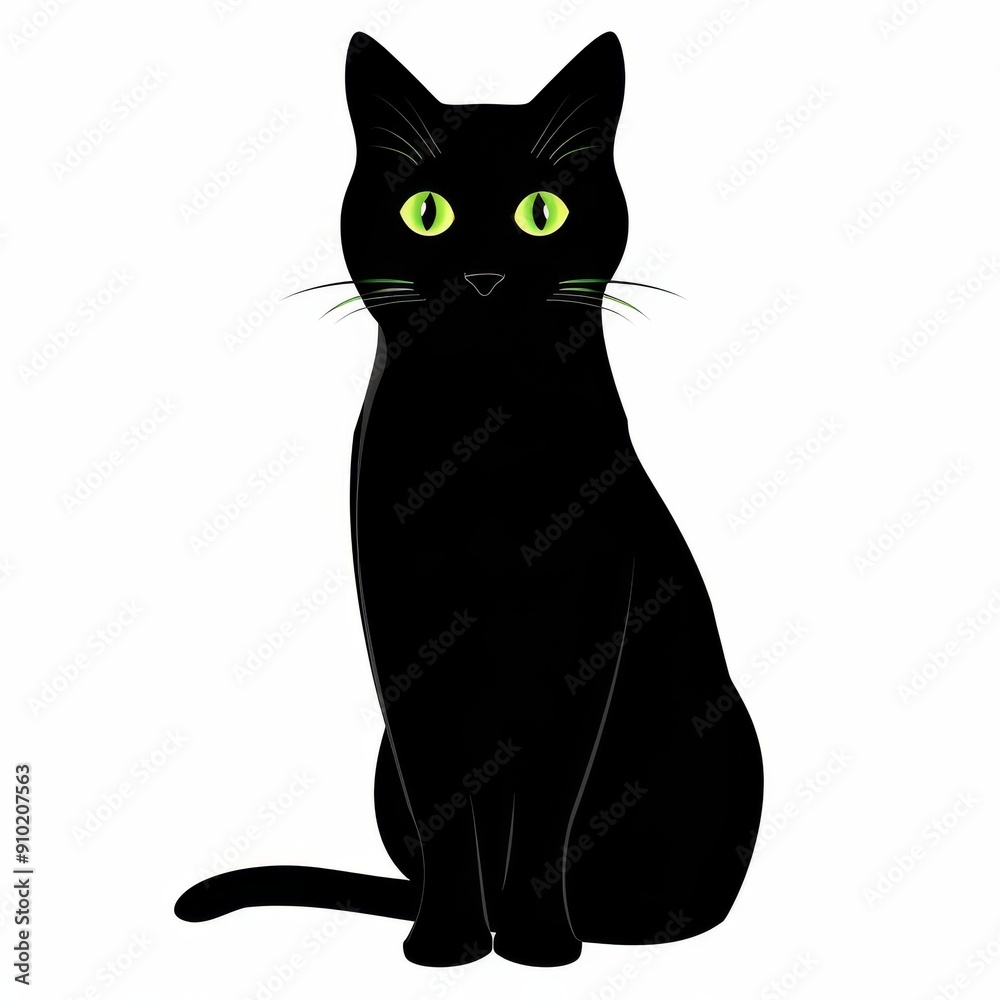 Black cat playfully catching colorful lollipop, mid-air candy chase on white background, joyful moment captured. Black cat playfully catching colorful lollipop, mid-air candy chase on white background, joyful moment captured.