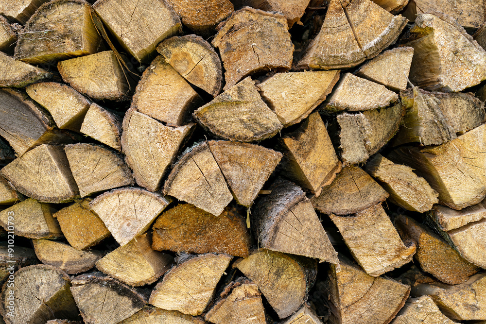 Firewood storage concept. Natural sawn wood stacked in row, texture. Stacks of chopped logs as background. Romantic winter in front of fireplace. Wallpaper. Firewood storage concept. Natural sawn wood stacked in row, texture. Stacks of chopped logs as background. Romantic winter in front of fireplace. Wallpaper.