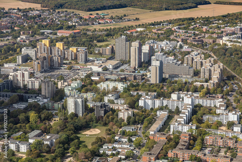 Fotografie Chorweiler ist ein Stadtplanungsprojekt der 70 Jahre und der nördlichste Stadtbezirk von Köln