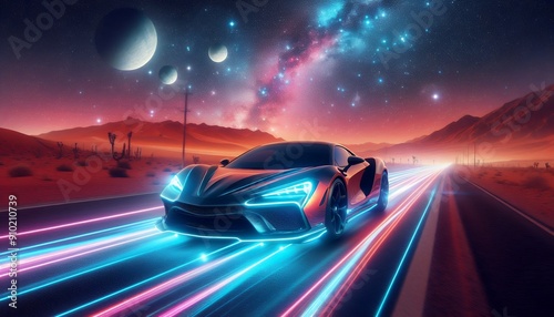 Neon Velocity: A Cyber-Speed Journey