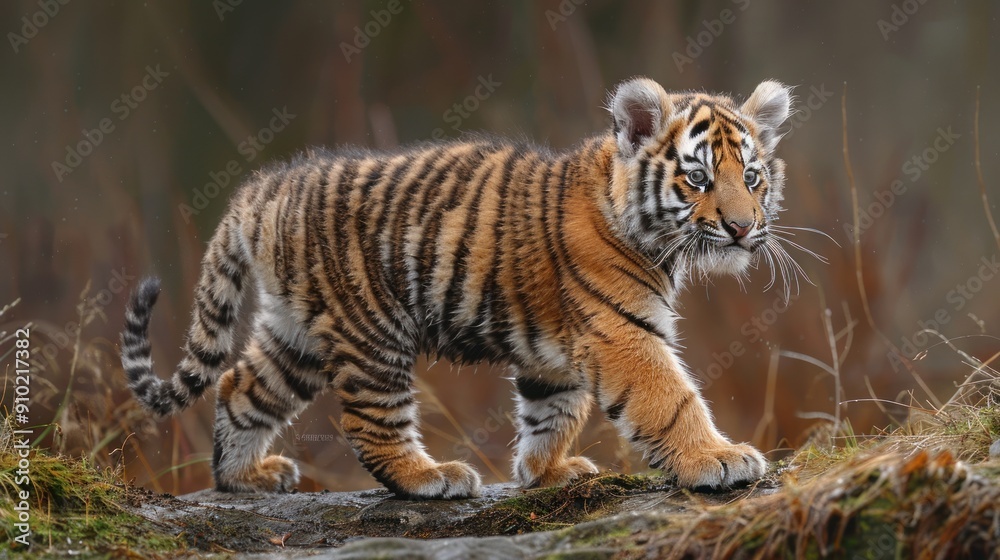Tiger Cub Portrait Tiger Cub Portrait