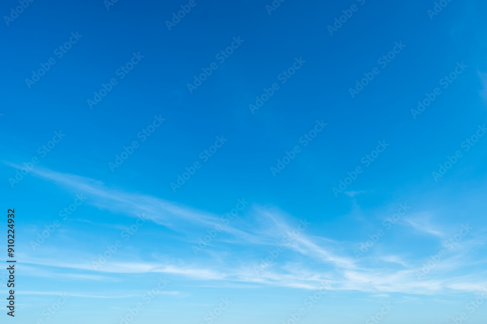 Blue sky and white fluffy tiny clouds background and pattern Blue sky and white fluffy tiny clouds background and pattern