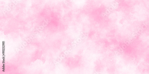 Decorative soft pink paper texture, Acrylic shinny pink flowing ink grunge texture, soft pink splash abstract pink background, Abstract brush painted sky fantasy pastel pink watercolor background. 