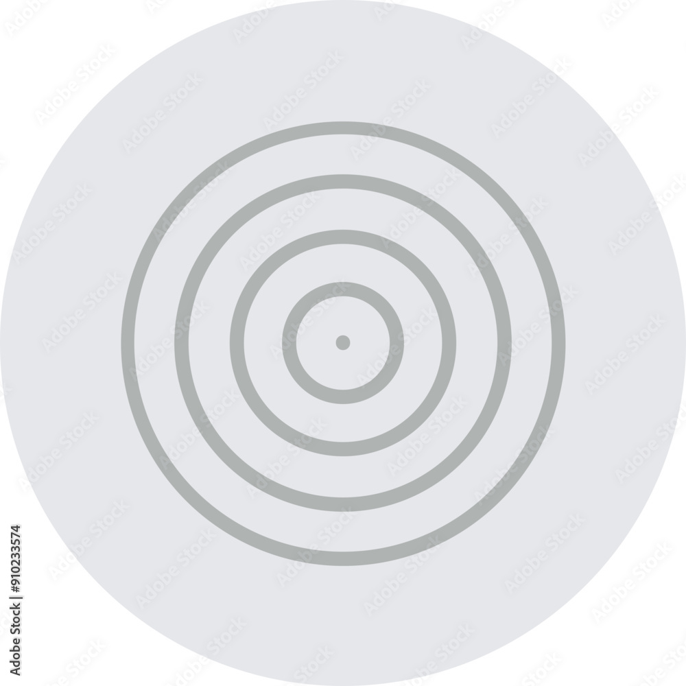 Pain Point Vector Line Grey Circle Grey