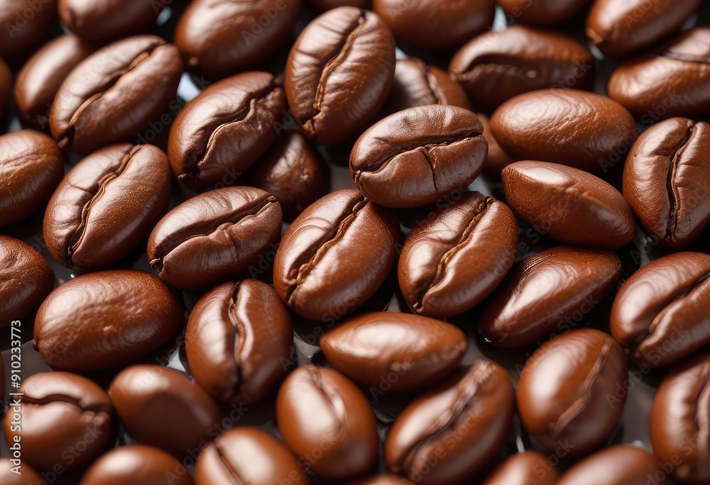 coffee bean isolated on white background, clipping path, full depth of field, ai coffee bean isolated on white background, clipping path, full depth of field, ai