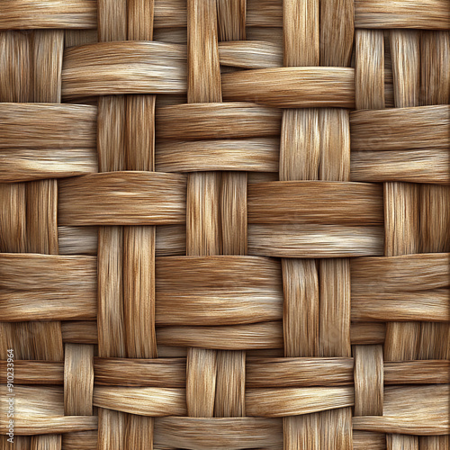 Tan Woven wicker 