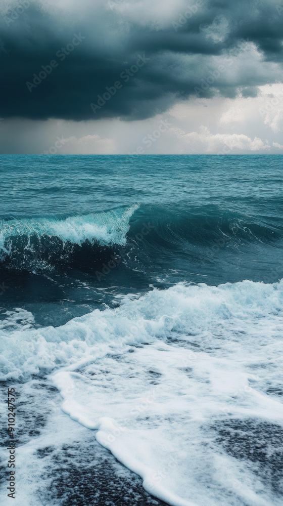 Fototapeta premium the seashore. International Black Sea Day. sea waves.