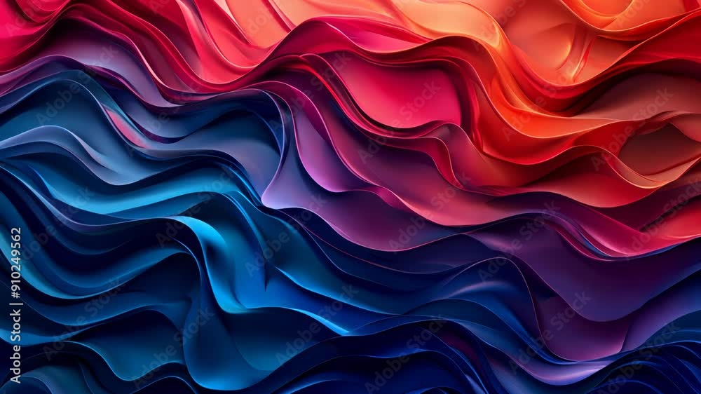 Abstract Colorful Wave Patterns in Shades of Red, Blue, and Purple for Contemporary Art Abstract Colorful Wave Patterns in Shades of Red, Blue, and Purple for Contemporary Art