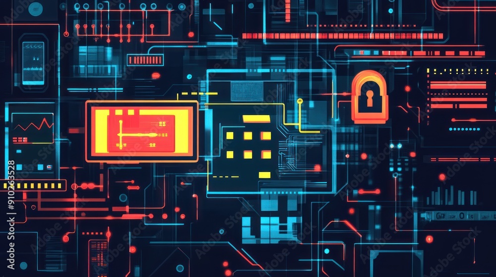 Cyber Security Concept: Network and Data Protection Cyber Security Concept: Network and Data Protection