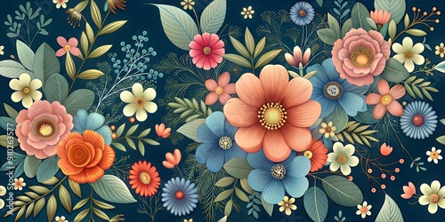 Flowers background