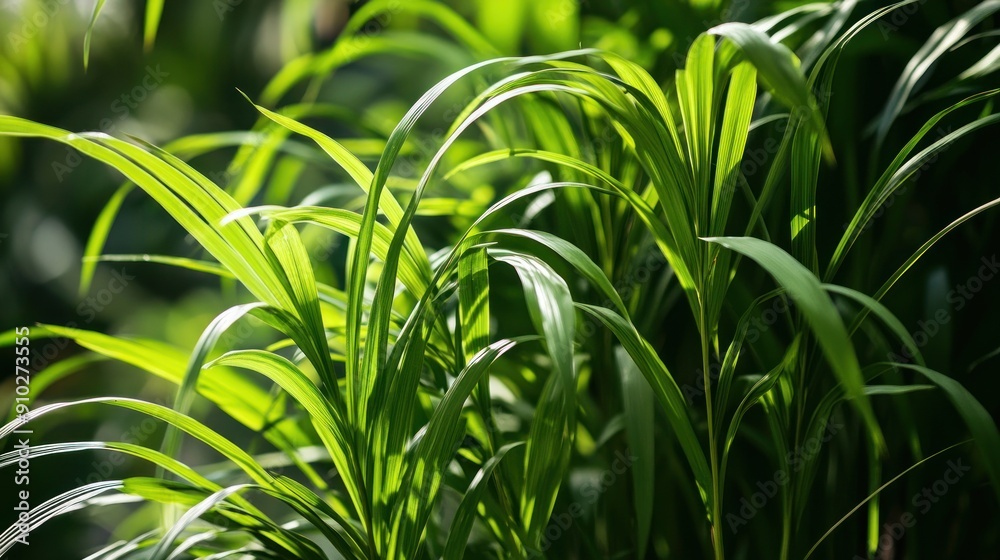 The medicinal green plant citronella or the Latin name cymbopogon nardus background wallpaper AI generated image The medicinal green plant citronella or the Latin name cymbopogon nardus background wallpaper AI generated image