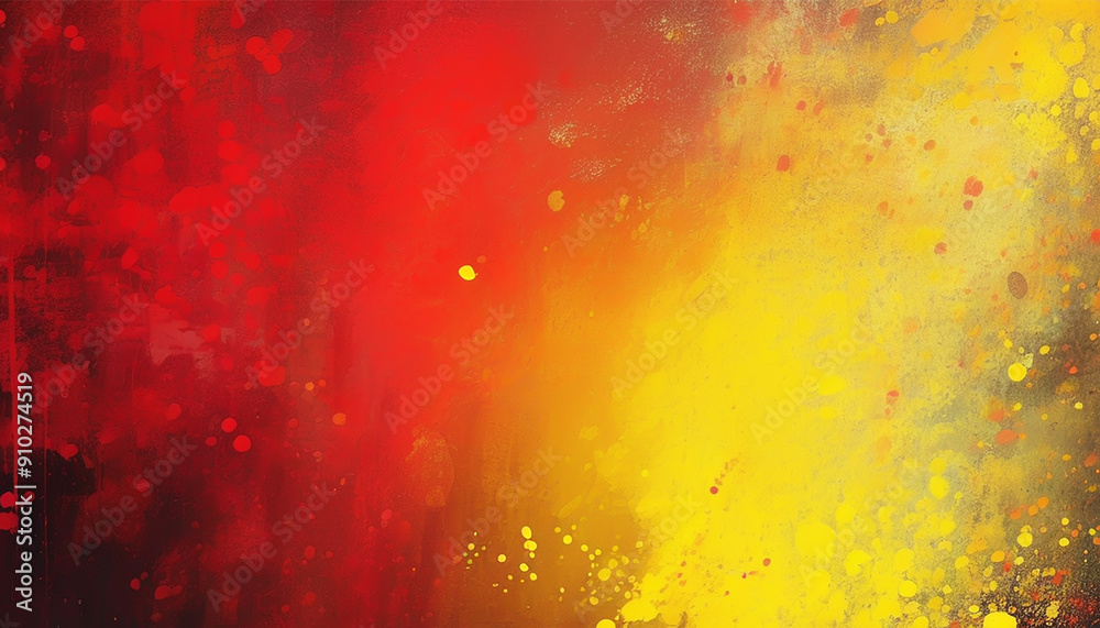 Fototapeta premium Abstract wallpaper background, gradient between red, yellow and black