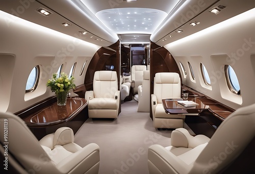 private white jet business aircraft airline aeroplane aerodrome aviation board bombardier businessman carpet commercial construction corporate departure door entrance hawk flight flying
