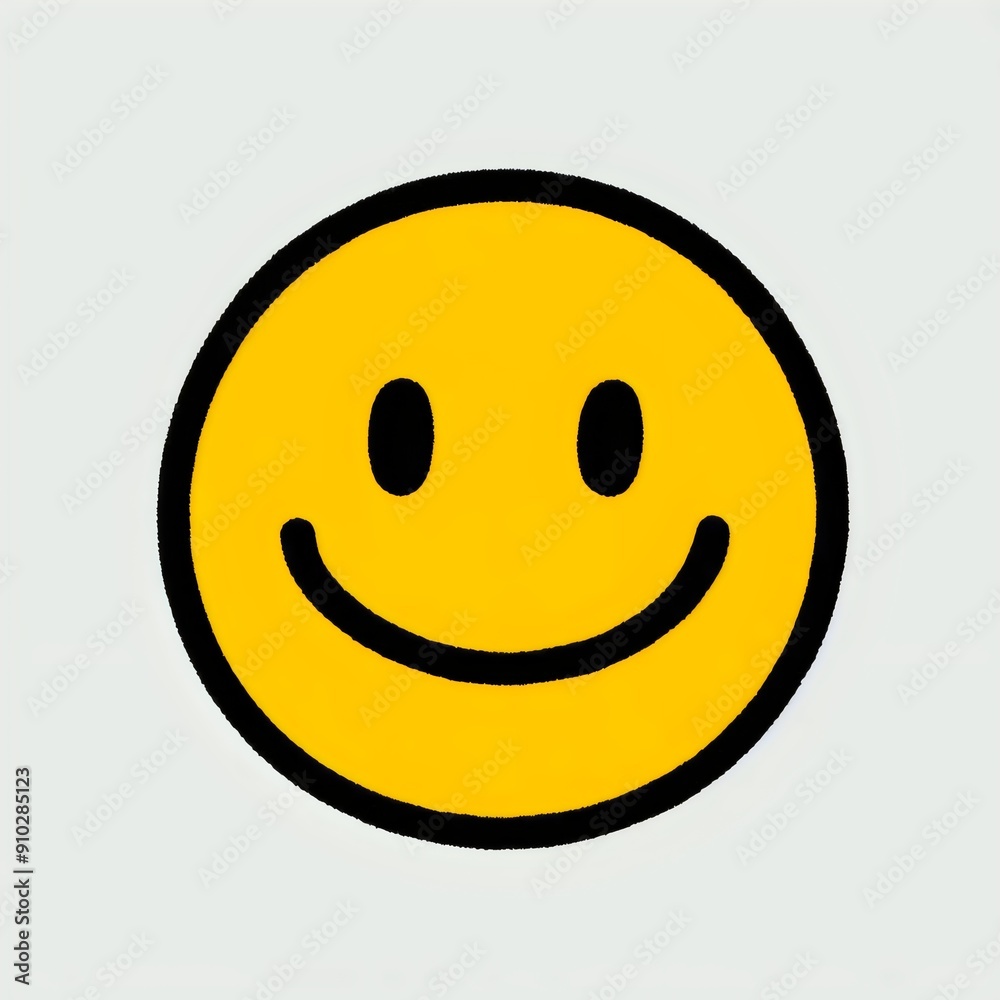 Fototapeta premium happy smiley icon