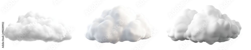 set of realistic isolated cloud on the transparent background set of realistic isolated cloud on the transparent background