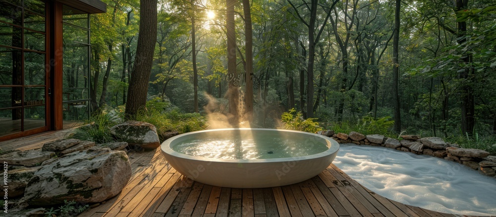 Forest Hot Tub Escape Forest Hot Tub Escape
