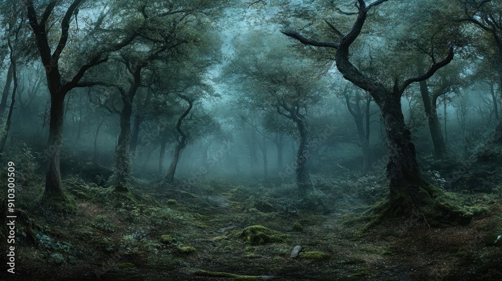 Fototapeta premium Enchanted Forest Path