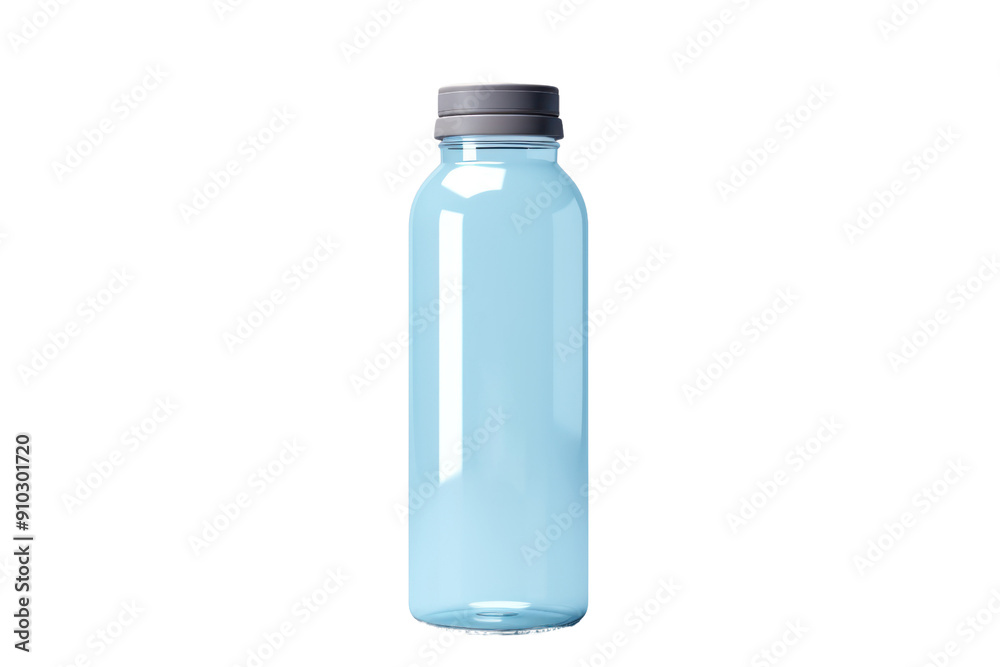 personalized water bottle with a custom name or monogram, isolated on white background personalized water bottle with a custom name or monogram, isolated on white background