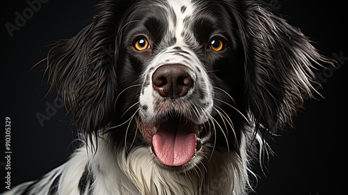 close-up of dog photo