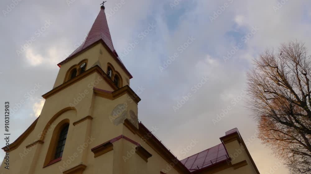 Church St. Stefan Uhorskeho, Janovce-Cencice, Slovakia. Church St. Stefan Uhorskeho, Janovce-Cencice, Slovakia.