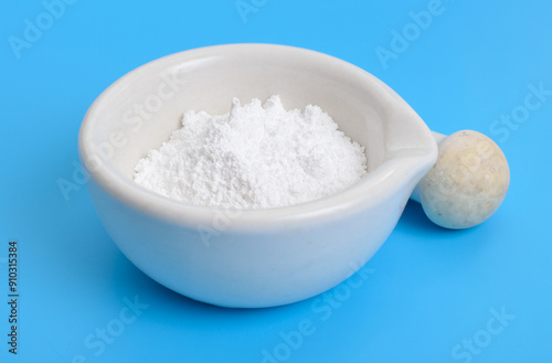 Billede på lærred Magnesium oxide MgO, or magnesia powder