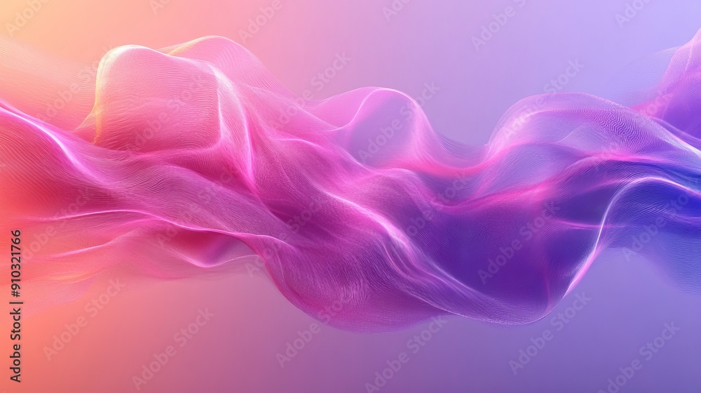Wave Pattern with Rhythm and Movement - Colorful Expressive Motion Background Wave Pattern with Rhythm and Movement - Colorful Expressive Motion Background