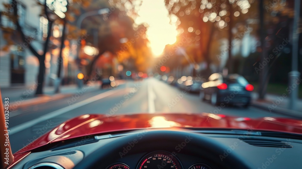 Driving into the Sunset. Driving into the Sunset.